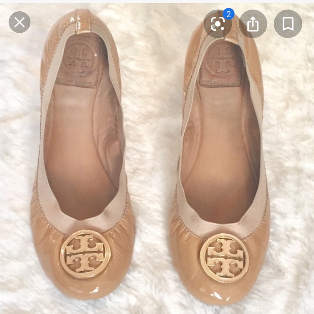 Tory Burch nude flats